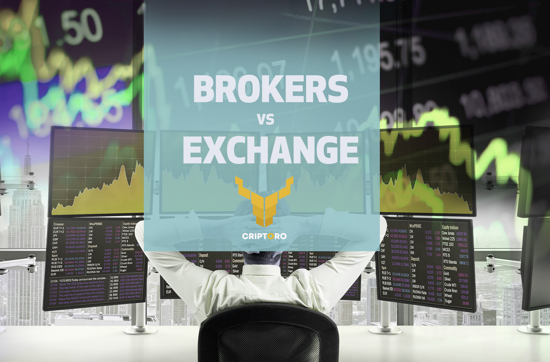 bitcoin broker vs exchange